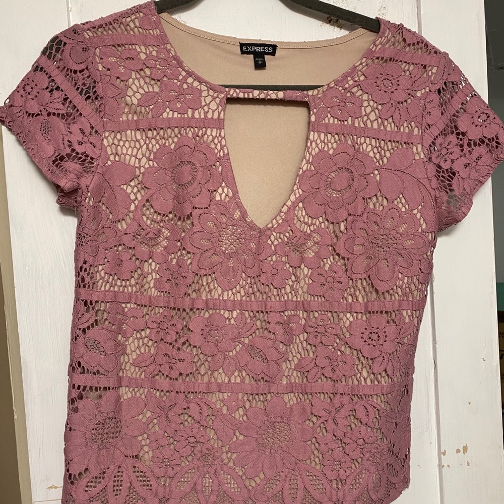 EXPRESS FLORAL TOP - Picture 2 of 4